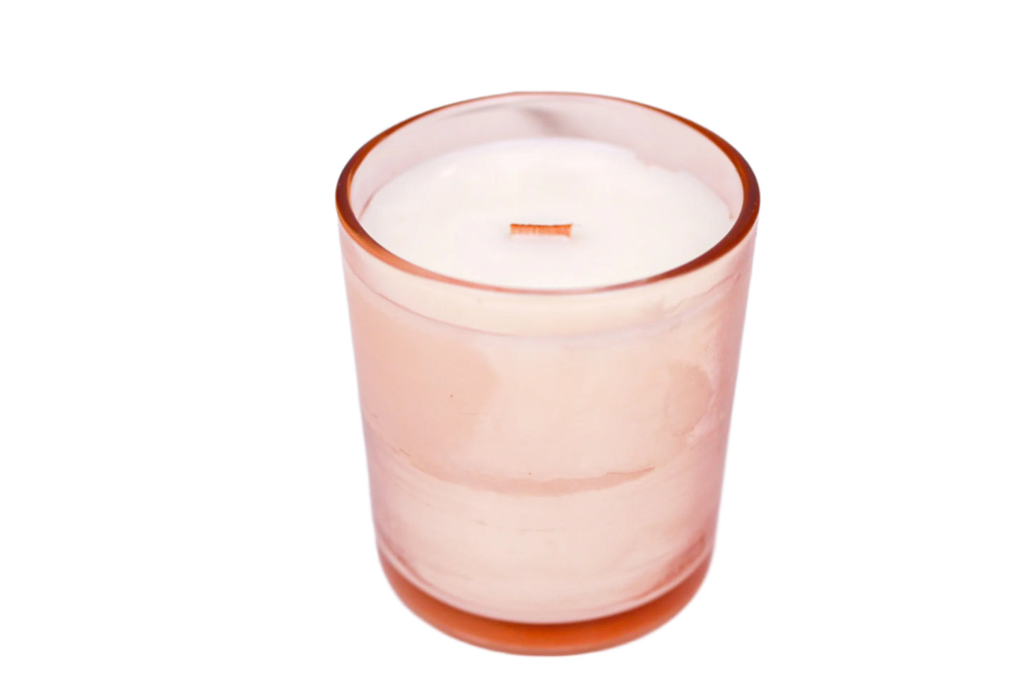 10 Private Label 12oz Rose Coconut-Apricot Candles w/ Lid