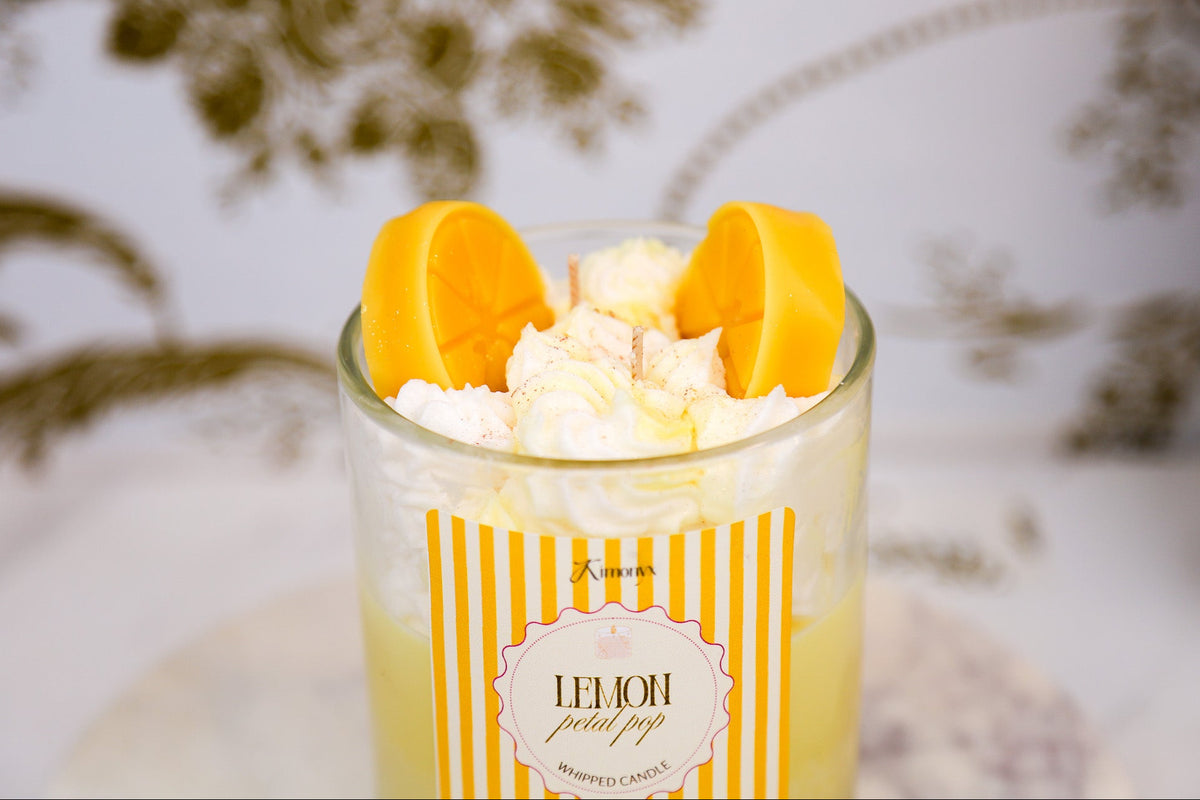 Lemon Petal Pop | Whipped Candle
