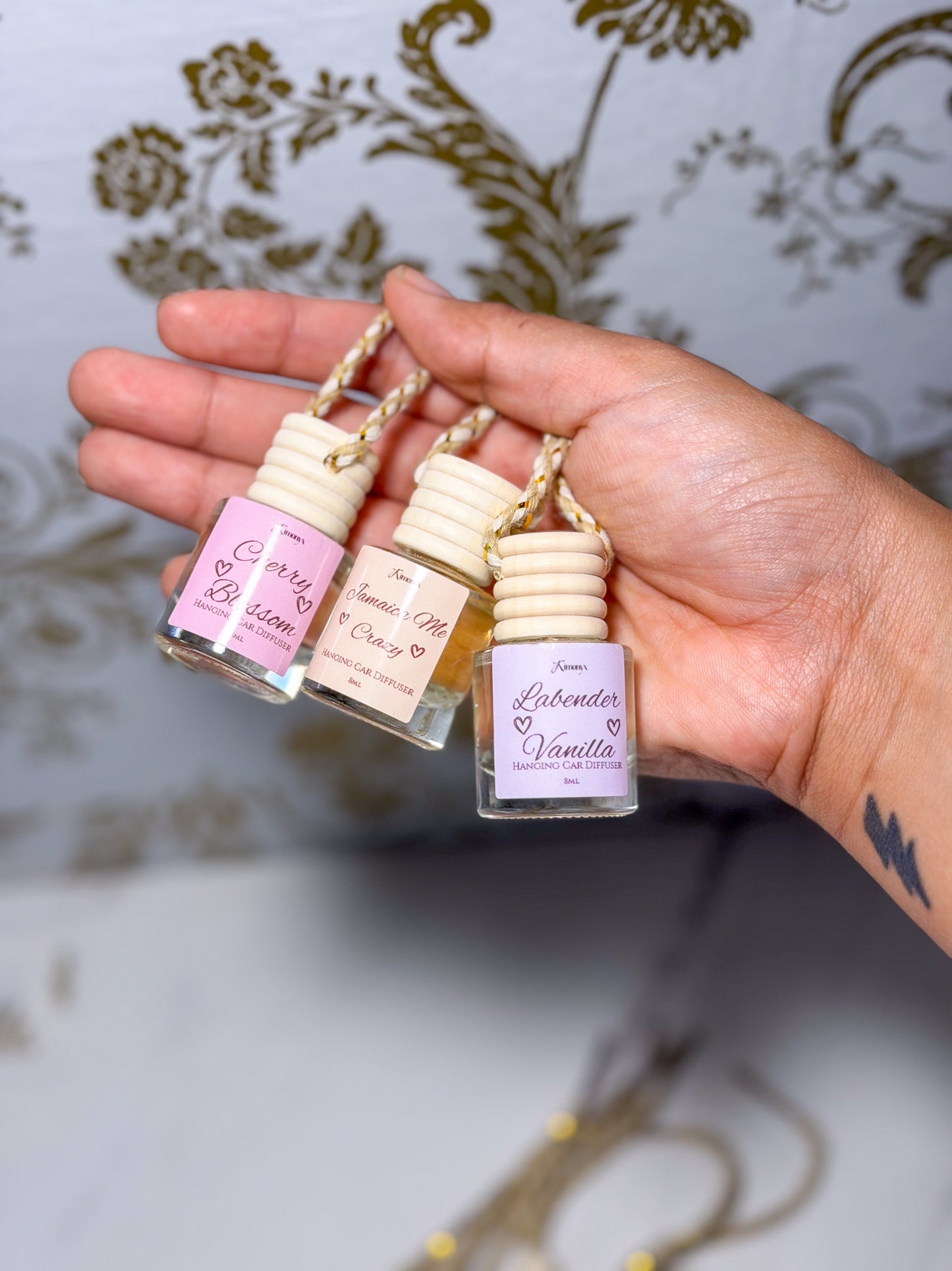 Car Diffuser |Hanging Car Air Freshener | Non-Toxic Fragrance Oil