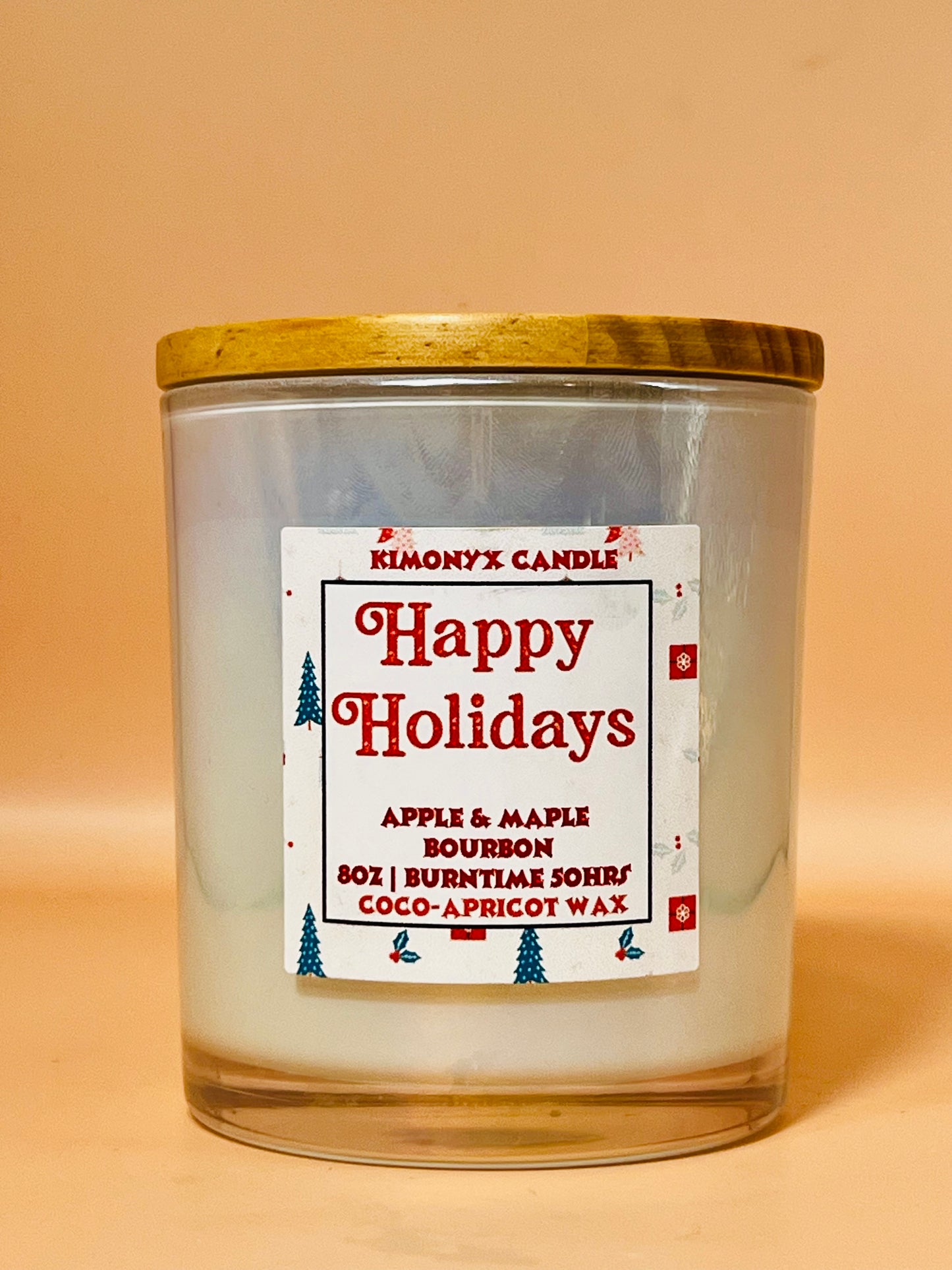 Apple & Maple Bourbon 8oz candle