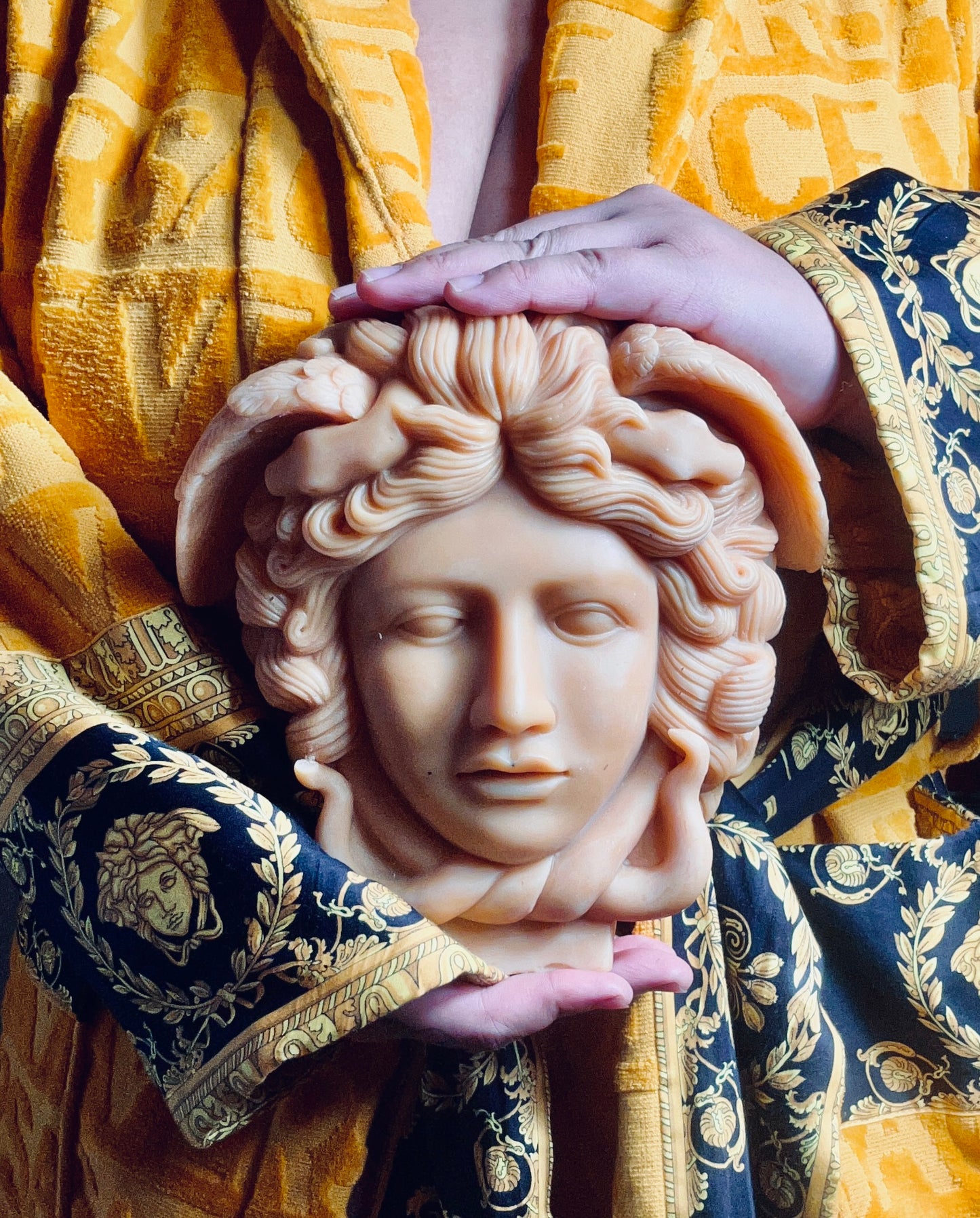 Winged Medusa Candle