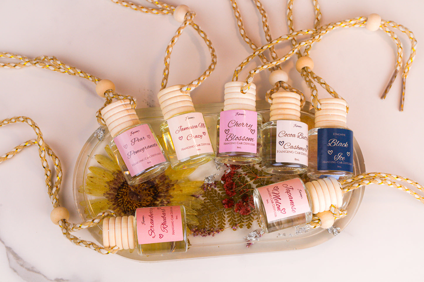 Car Diffuser |Hanging Car Air Freshener | Non-Toxic Fragrance Oil