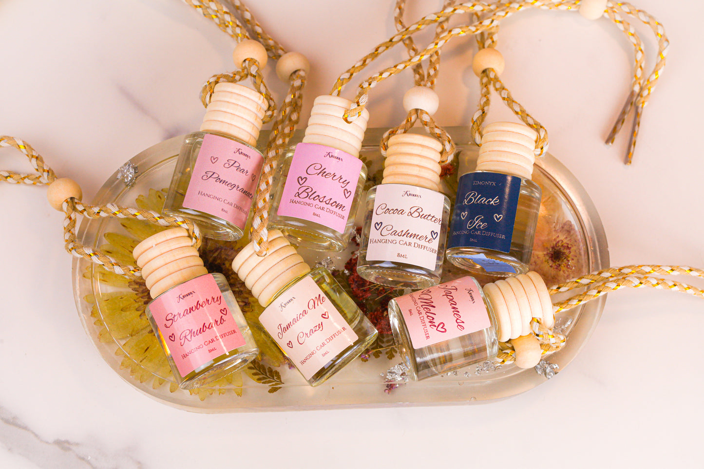 Car Diffuser |Hanging Car Air Freshener | Non-Toxic Fragrance Oil