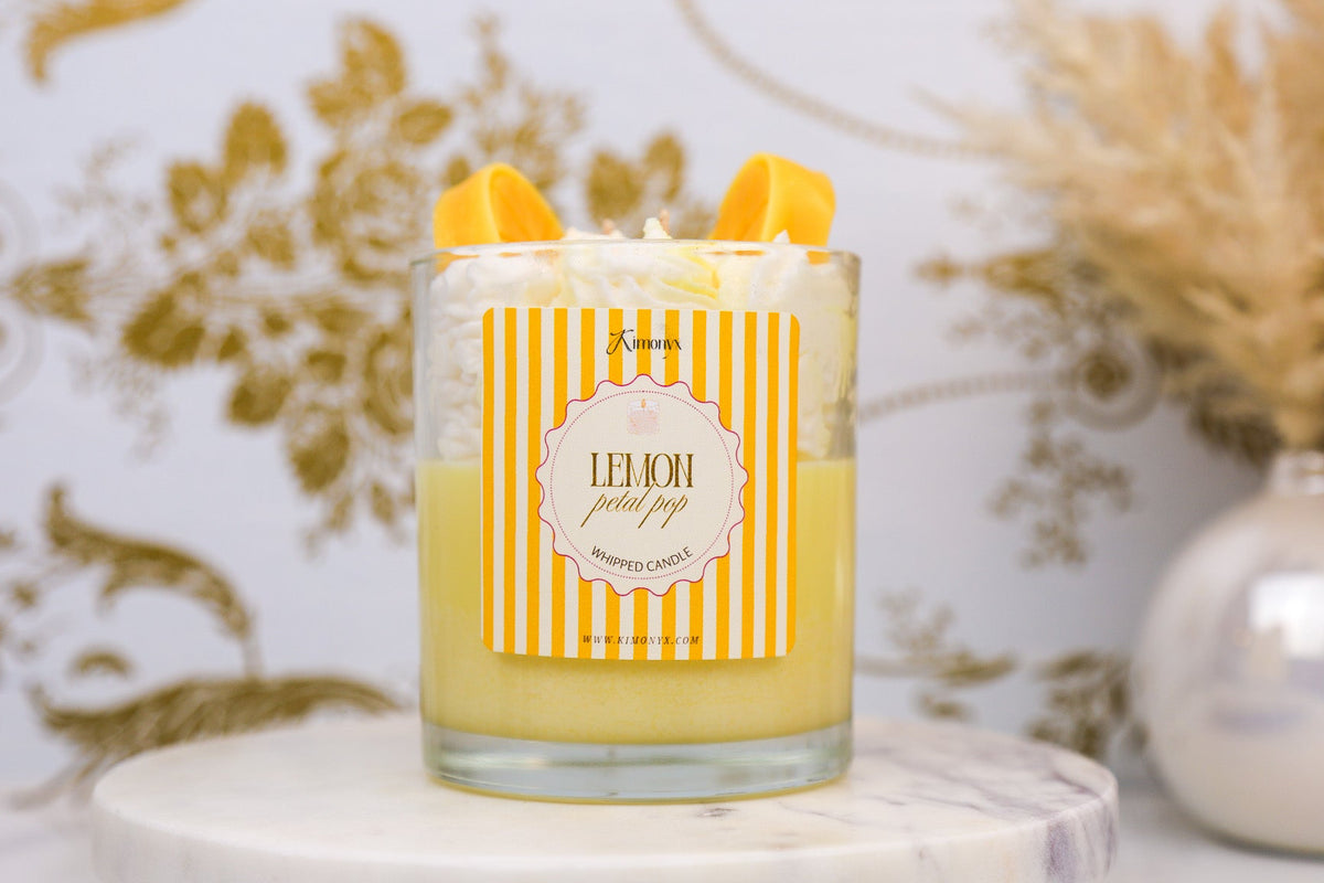 Lemon Petal Pop | Whipped Candle