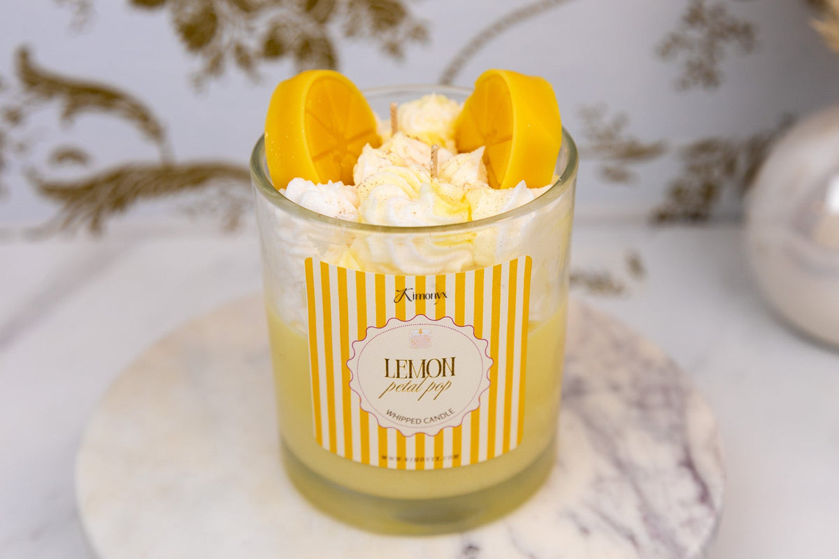 Lemon Petal Pop | Whipped Candle
