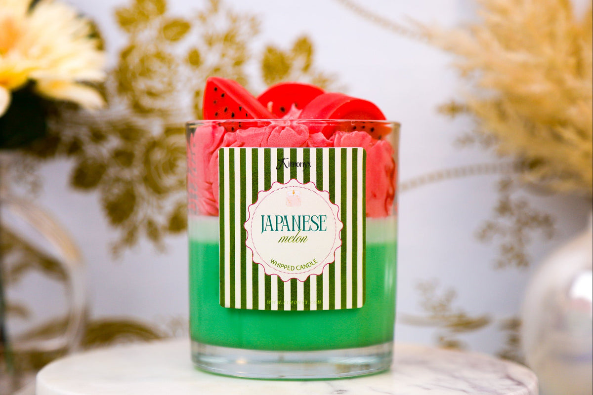 Japanese Melon | Whipped Candle