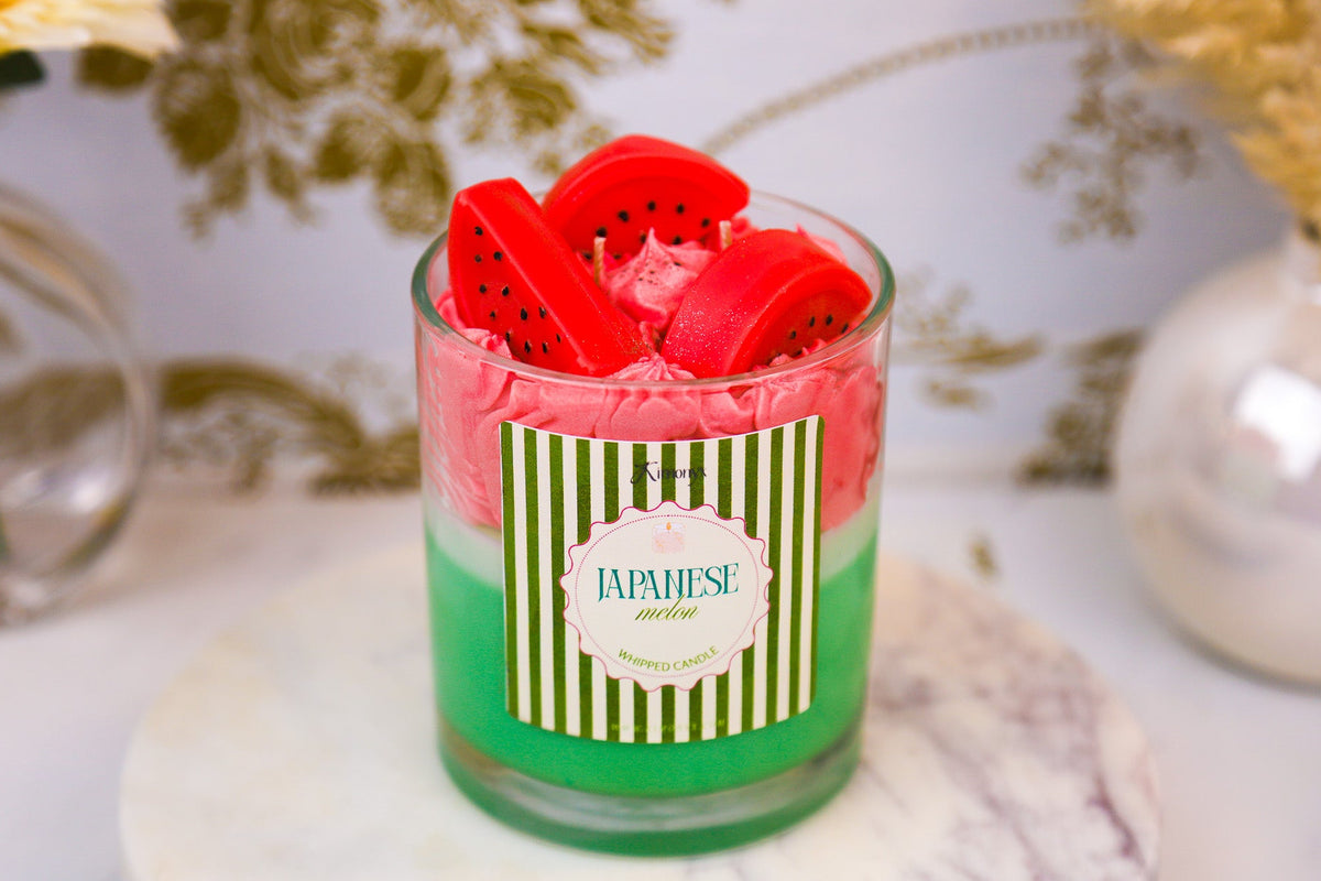 Japanese Melon | Whipped Candle