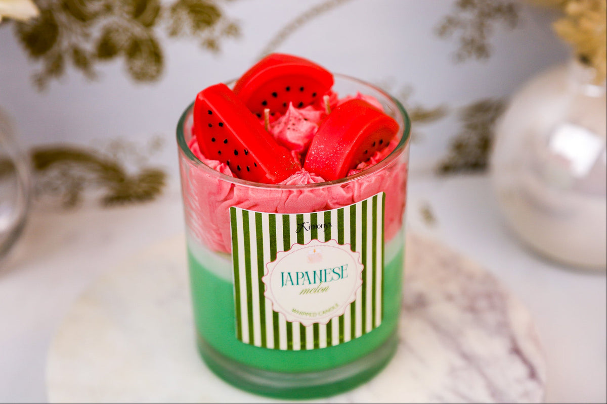 Japanese Melon | Whipped Candle