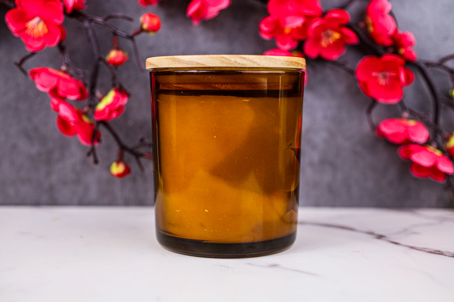 12oz Amber Coconut-Apricot Candles - 10 pack
